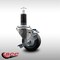 Service Caster 3'' SS Thermoplastic Rubber Swivel 1-1/4'' Expanding Stem Caster with Brake SCC-SSEX20S314-TPRB-TLB-114 - alternate 3